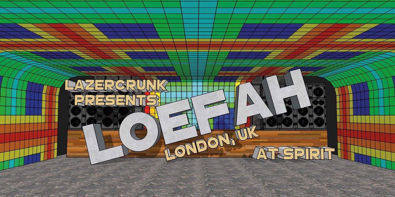LAZERCRUNK presents Loefah (Swamp 81/ DMZ / UK) @ Spirit Hall